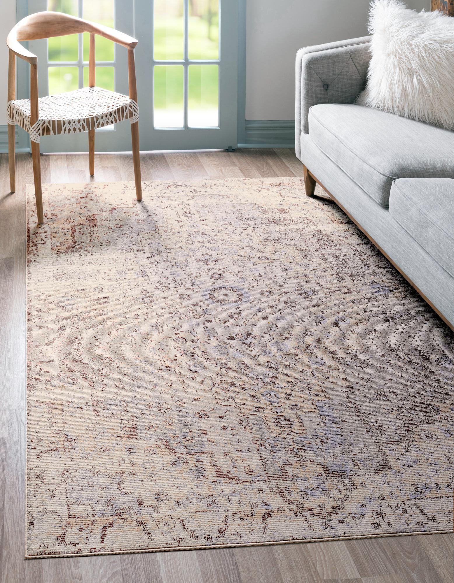 Light Gray Amulet Rug