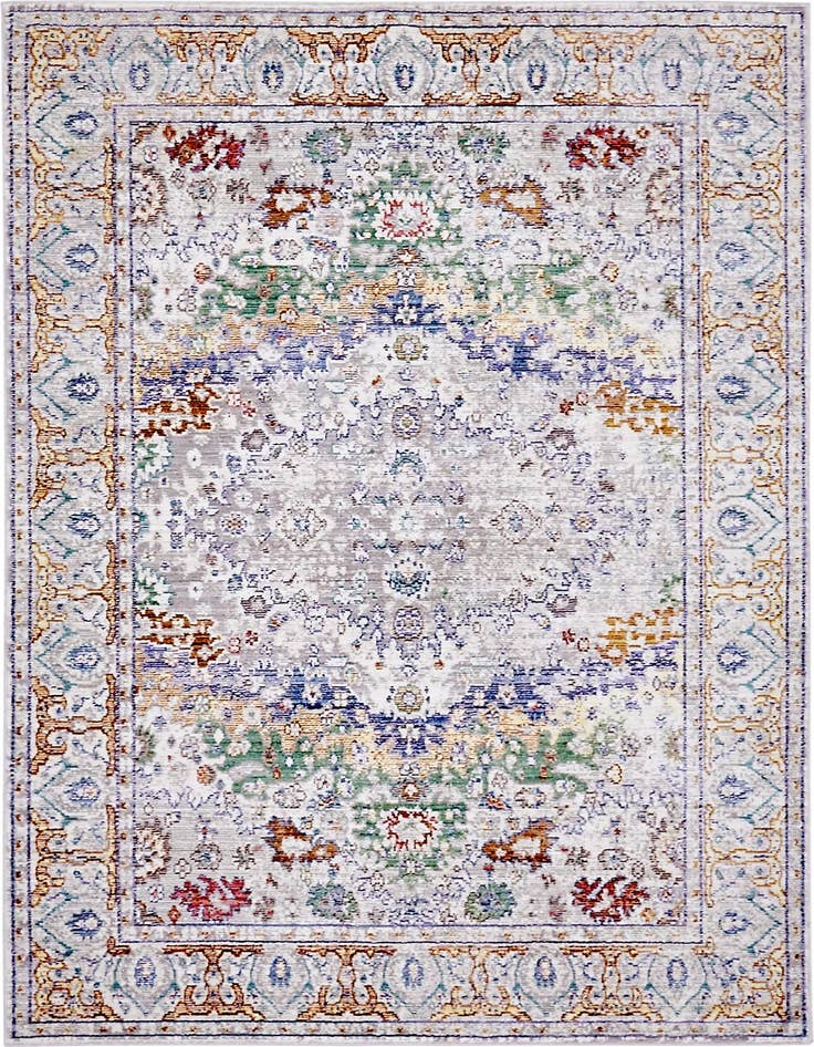 Detail image of 4' x 6' Aqua Rug