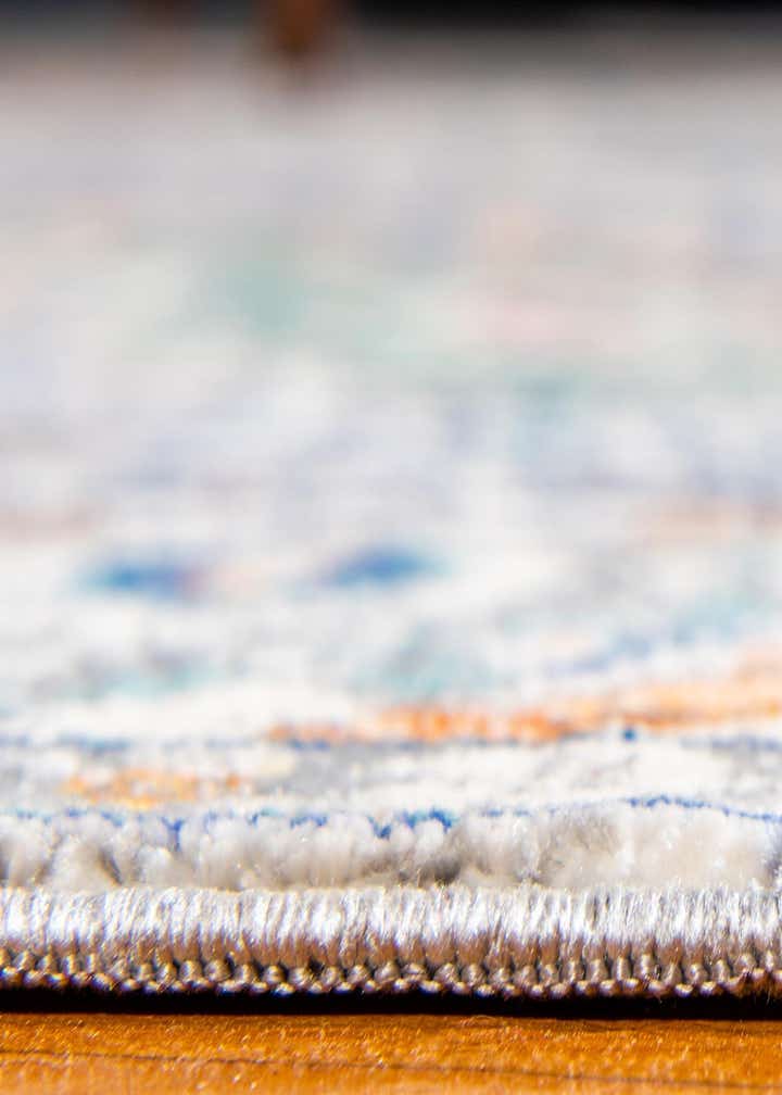 6' x 9' Aqua Rug