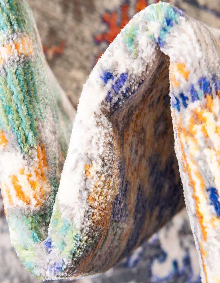 Detail image of 6' x 9' Aqua Rug