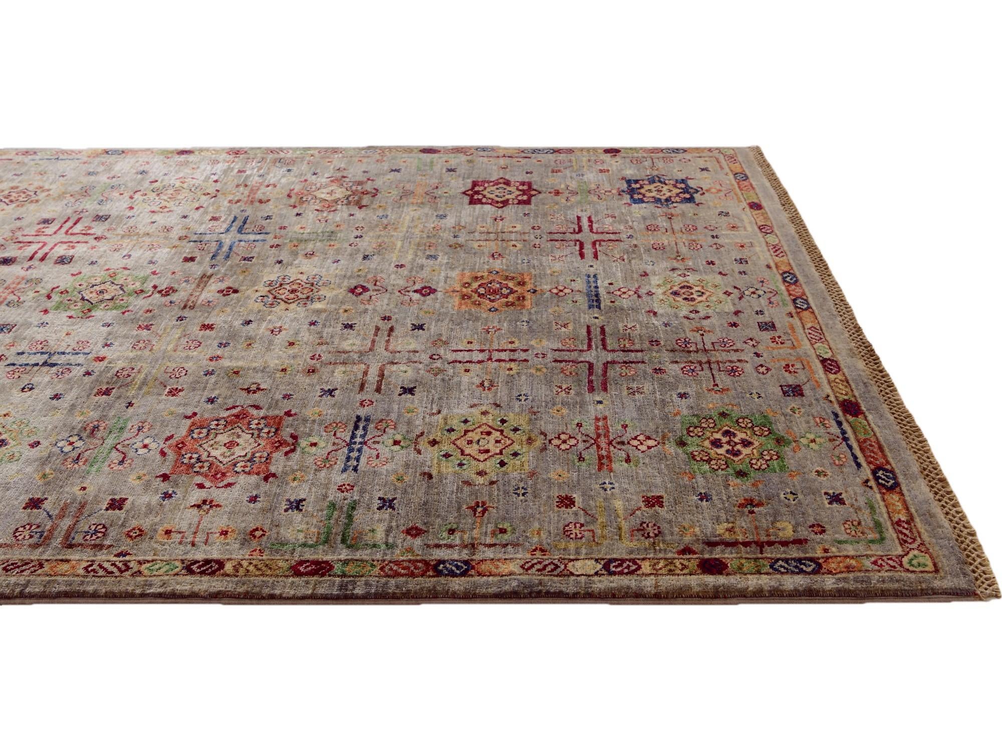 5' x 6' 6 Hand Knotted Ariana Ziegler Rug
