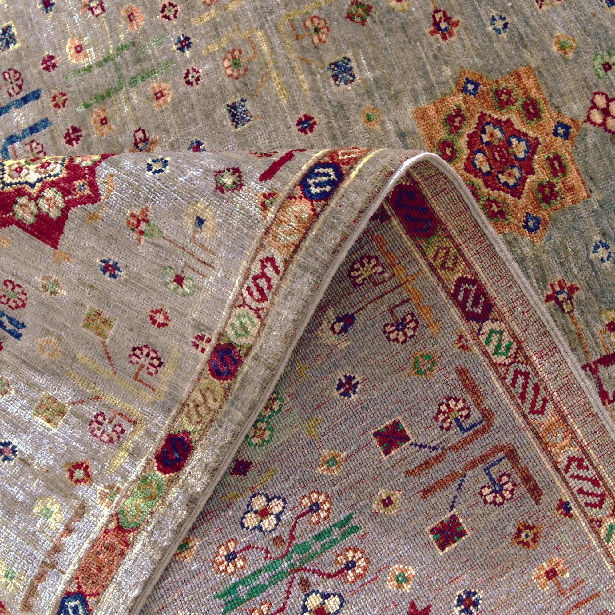 5' x 6' 6 Hand Knotted Ariana Ziegler Rug