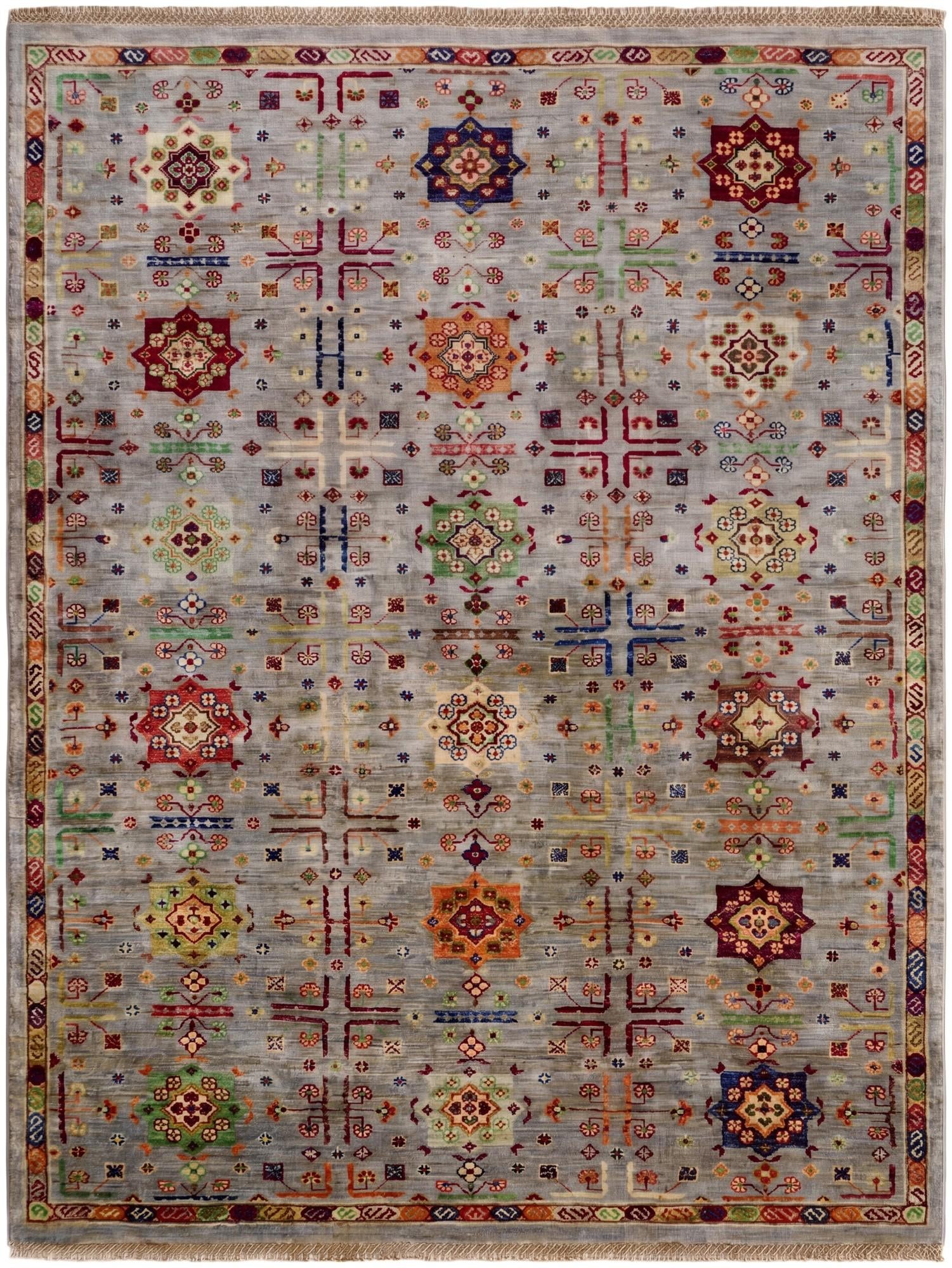 5' x 6' 6 Hand Knotted Ariana Ziegler Rug