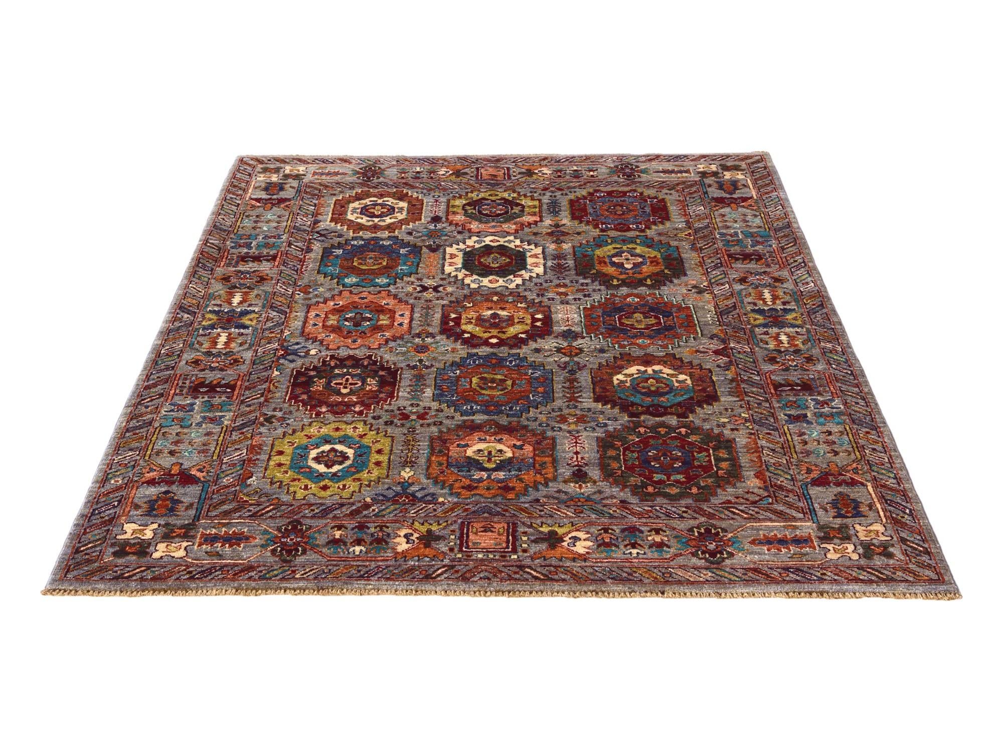 5' 2 x 6' 7 Hand Knotted Ariana Ziegler Rug