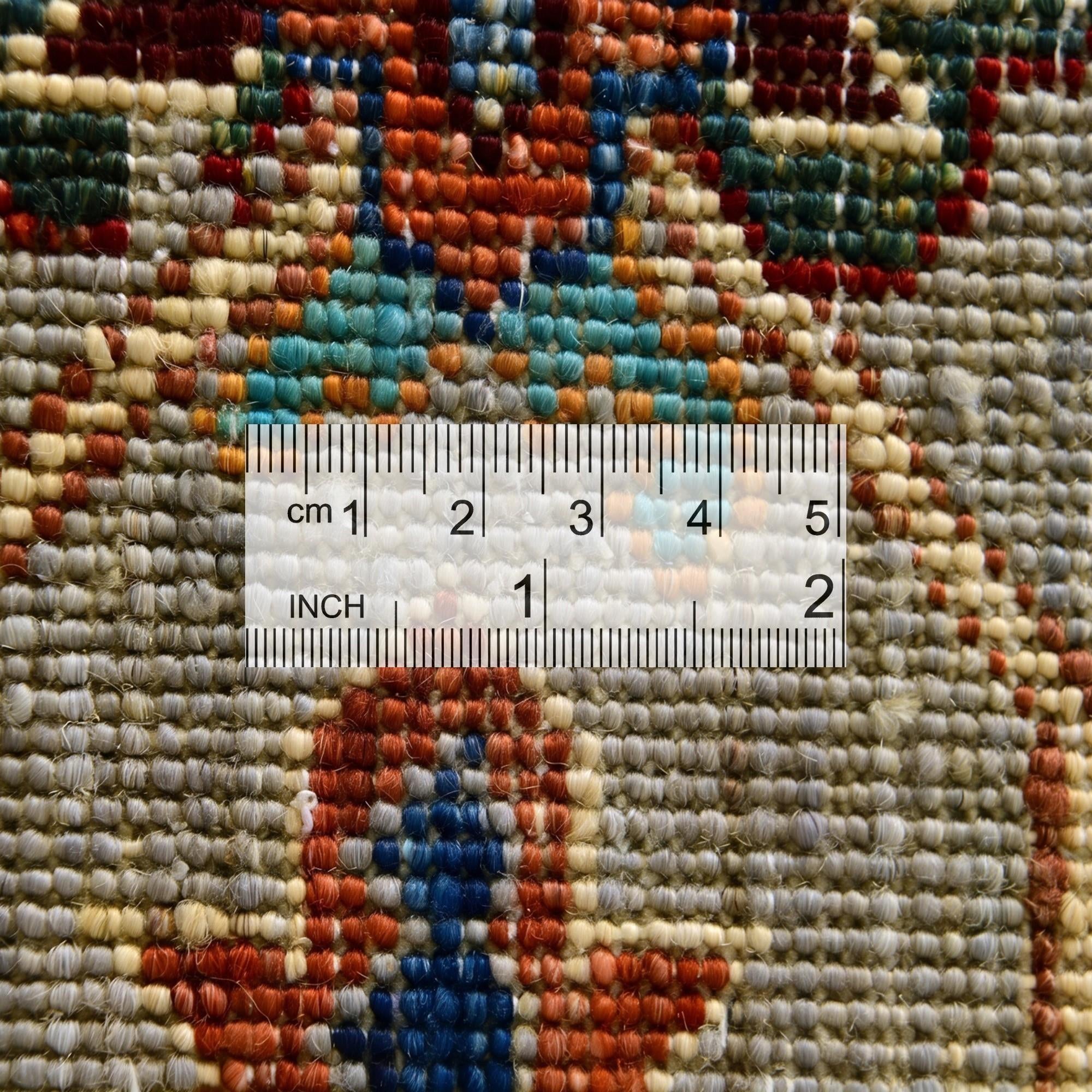 5' 2 x 6' 7 Hand Knotted Ariana Ziegler Rug