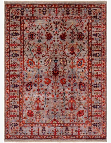 5' x 6' 8 Hand Knotted Ariana Ziegler Rug