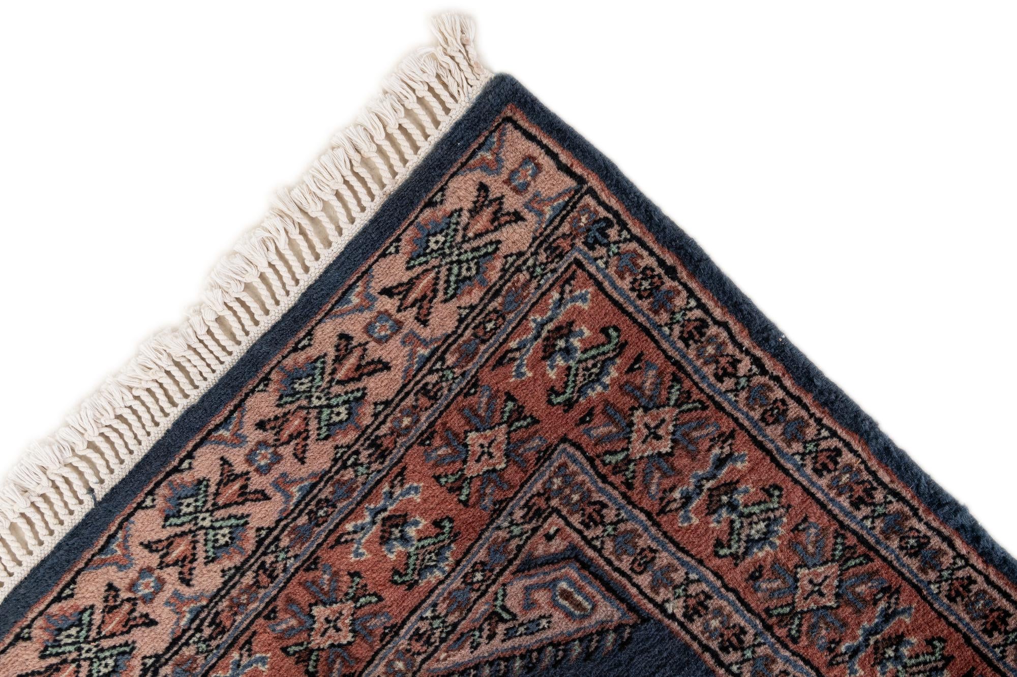 3' 1 x 5' Hand Knotted Bokhara Wool Rug