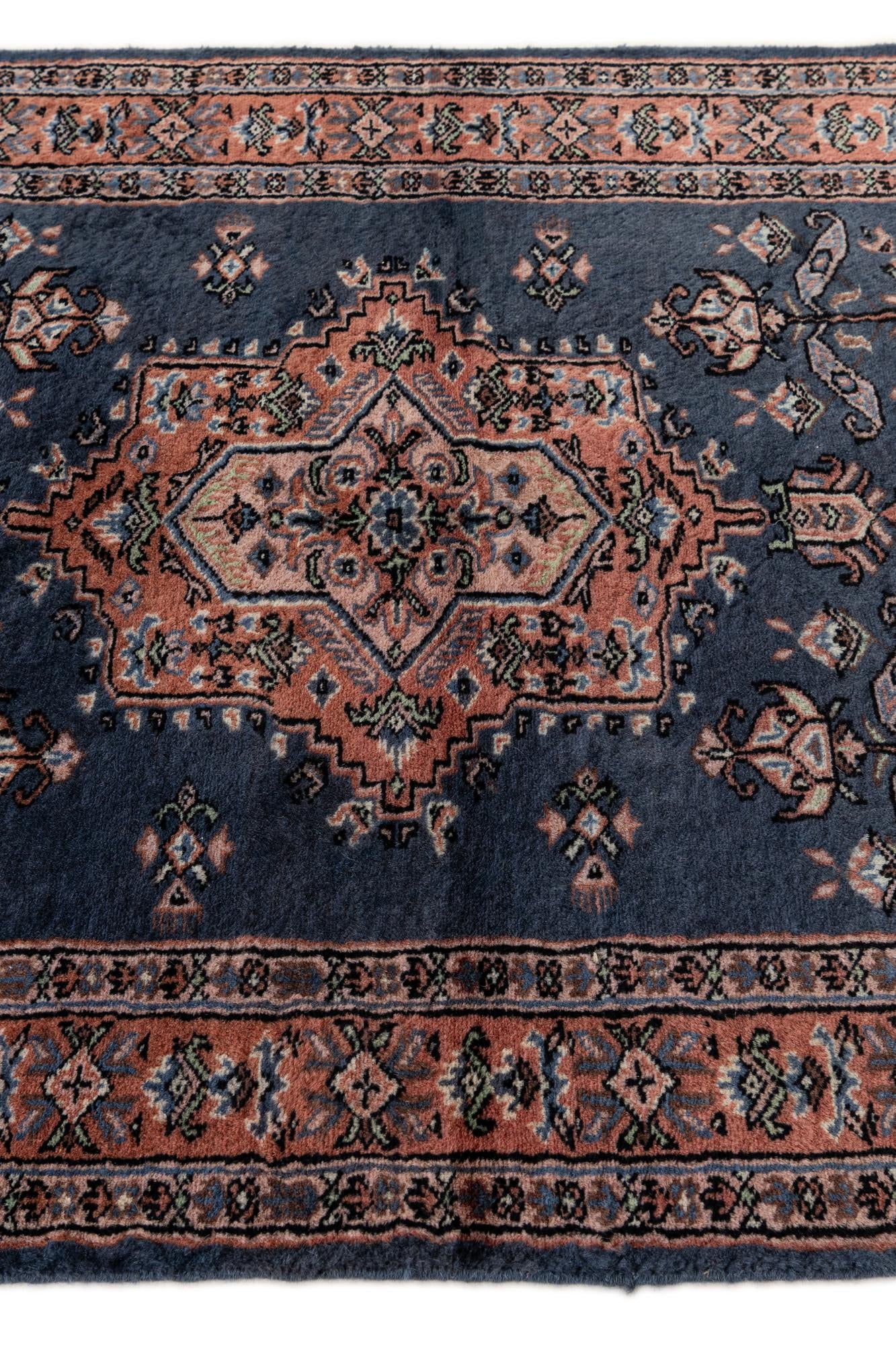 3' 1 x 5' Hand Knotted Bokhara Wool Rug