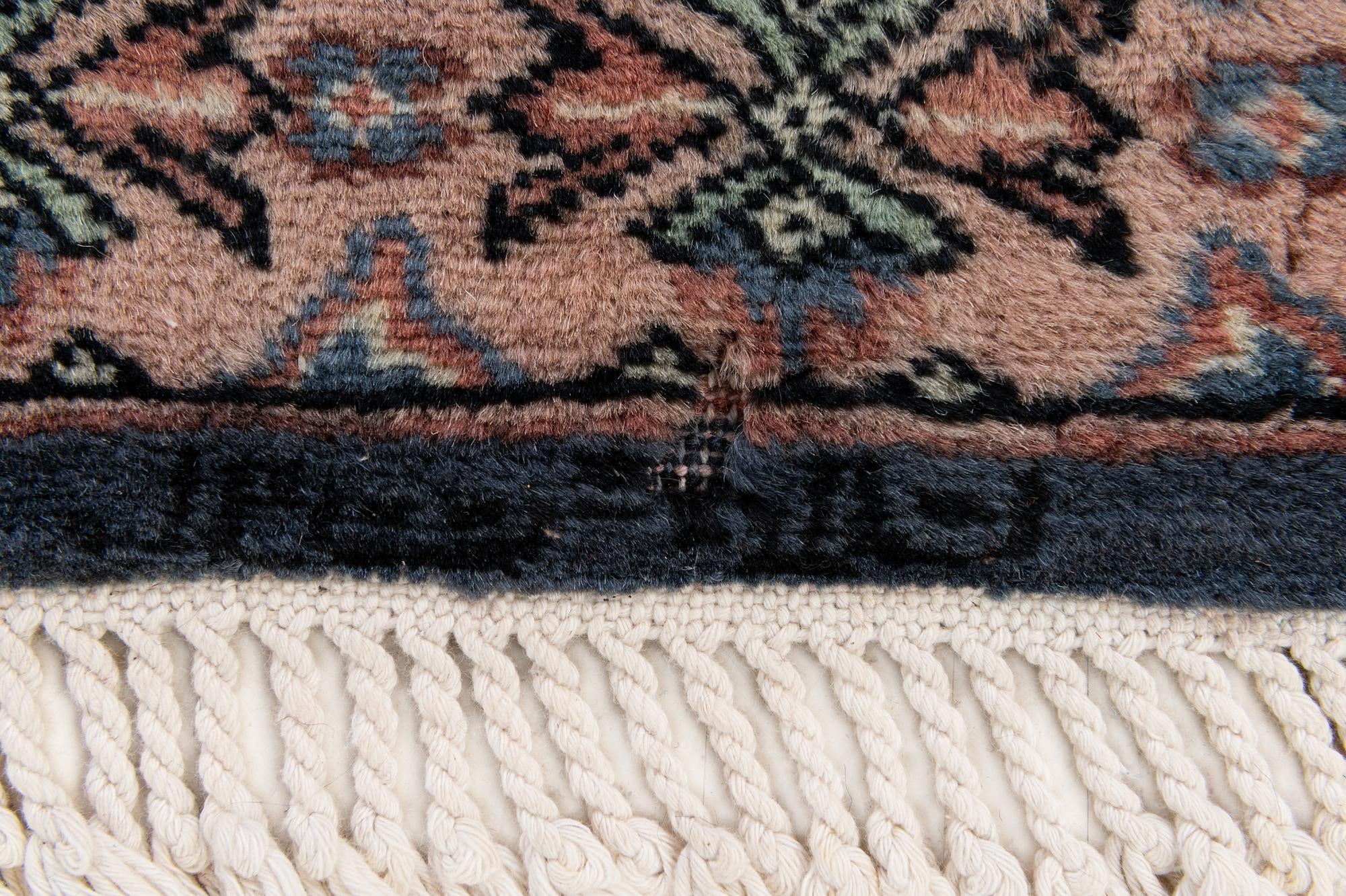 3' 1 x 5' Hand Knotted Bokhara Wool Rug