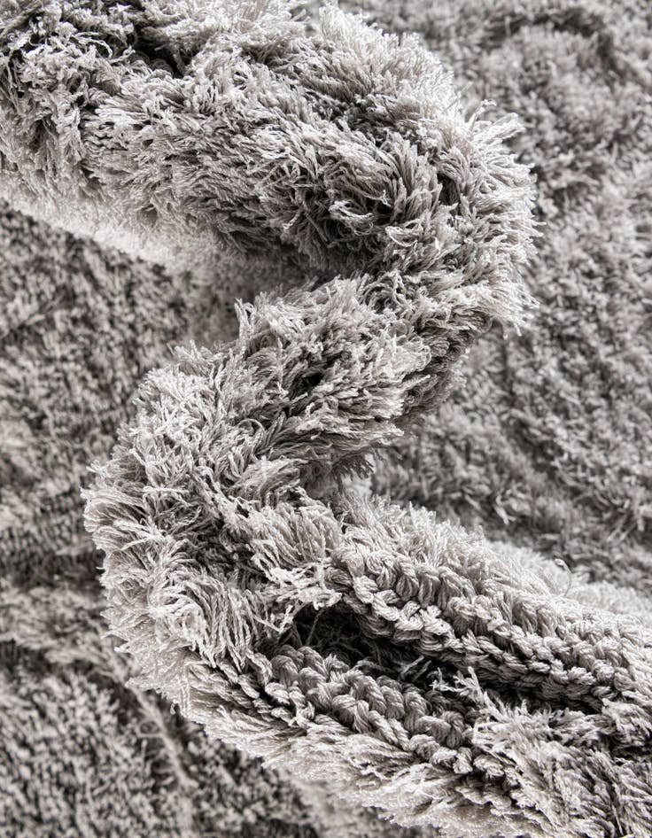 Detail image of 5' x 8' Botanical Shag Rug