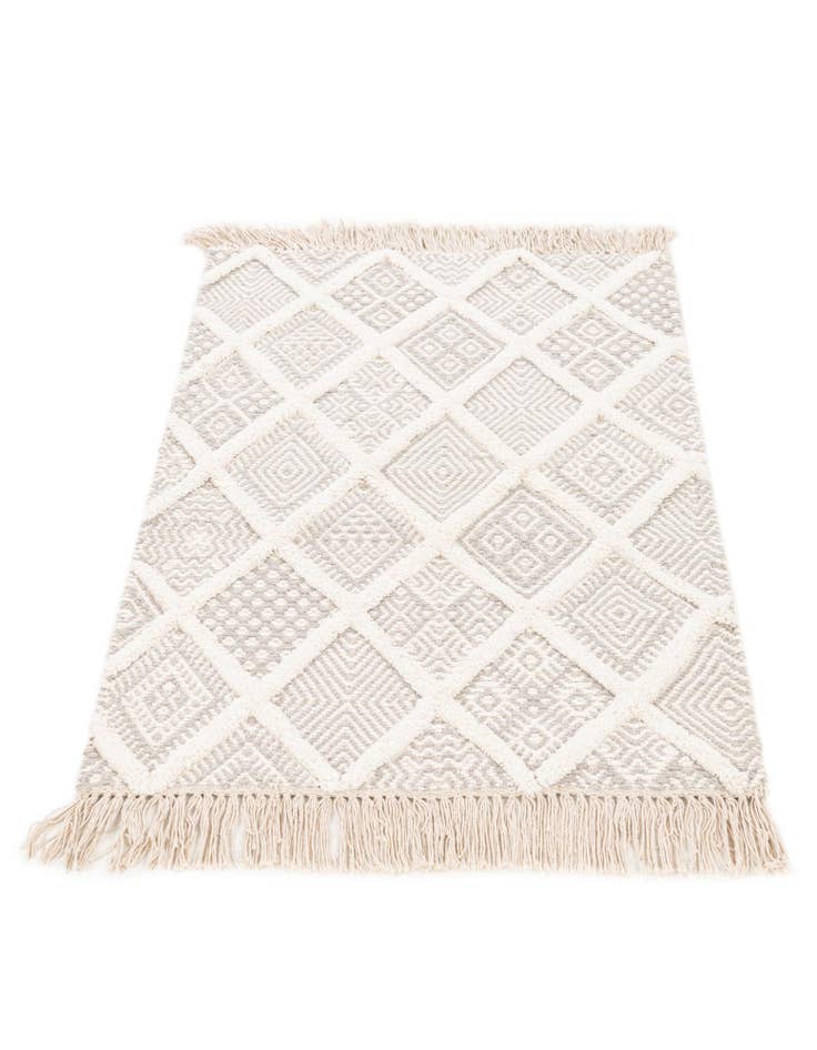 Detail image of 2' x 3'  Hand Braided Jute Rug