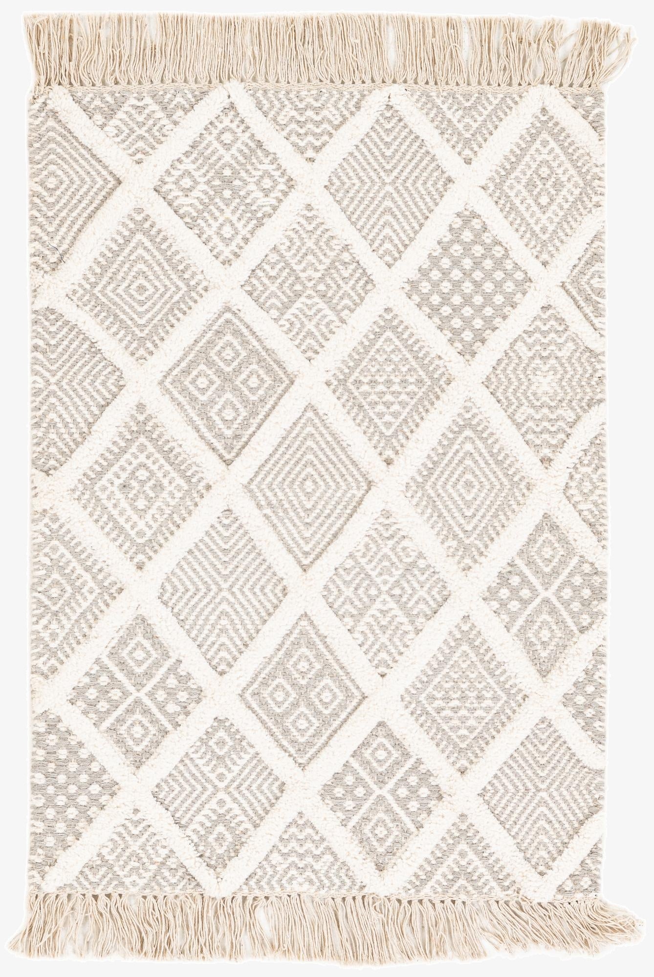 2' x 3'  Hand Braided Jute Rug