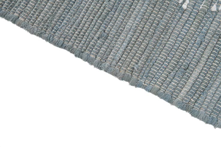 Detail image of 3' 1 x 5' 2 Hand Woven Chindi Cotton Rug