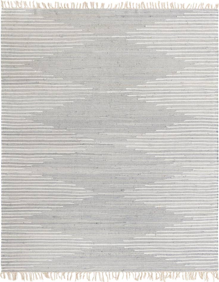 Detail image of 8' x 11' Chindi Cotton Rug