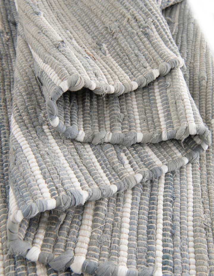 7' 10 x 10' Hand Woven Chindi Cotton Rug