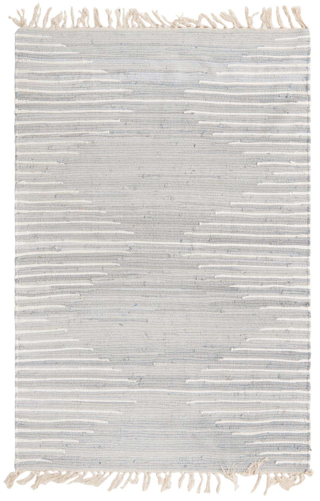 4' 1 x 6' 1 Chindi Cotton Rug