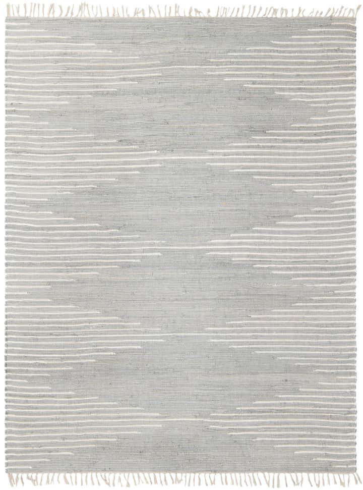 7' 10 x 10' Hand Woven Chindi Cotton Rug