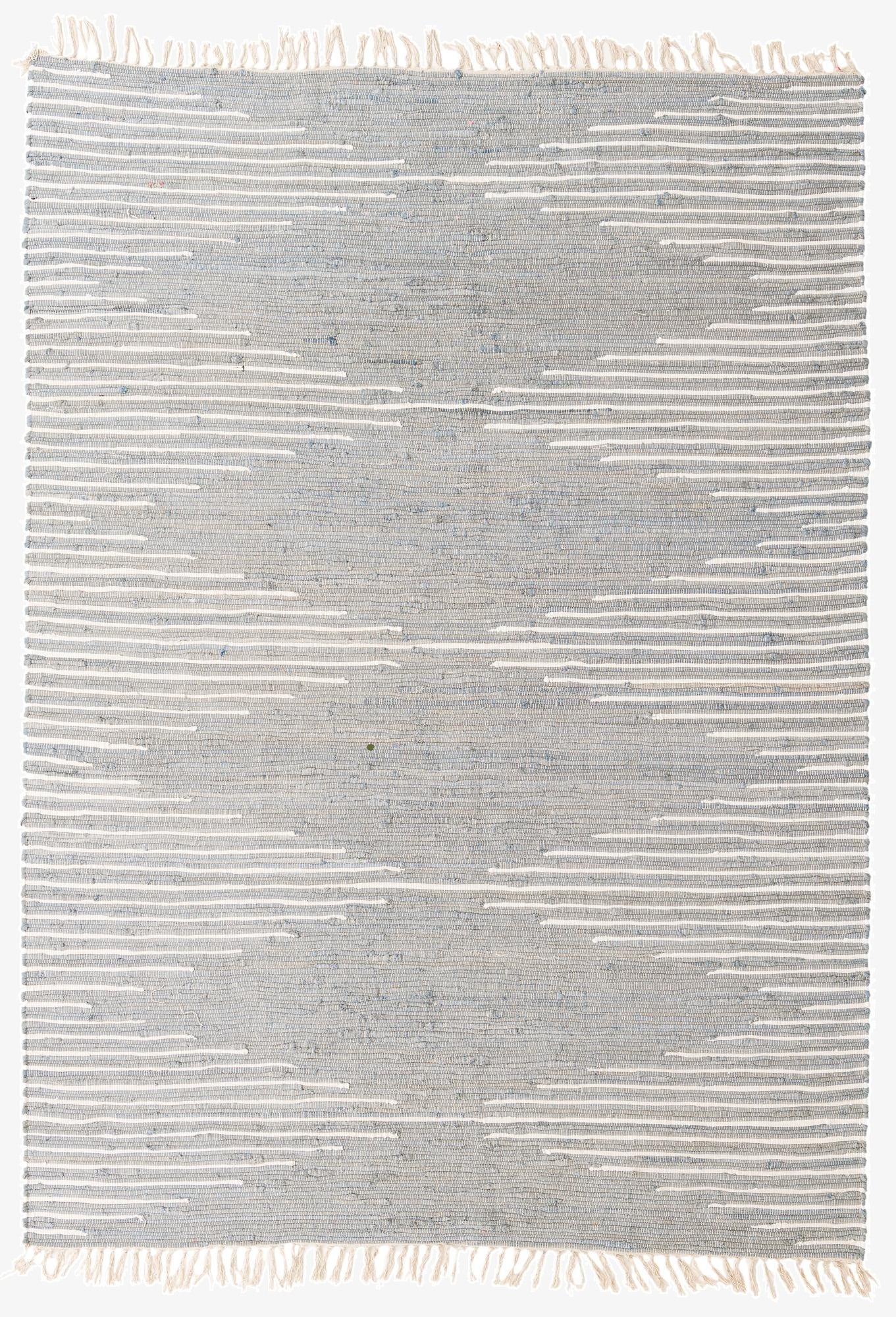 7' 1 x 10' Chindi Cotton Rug