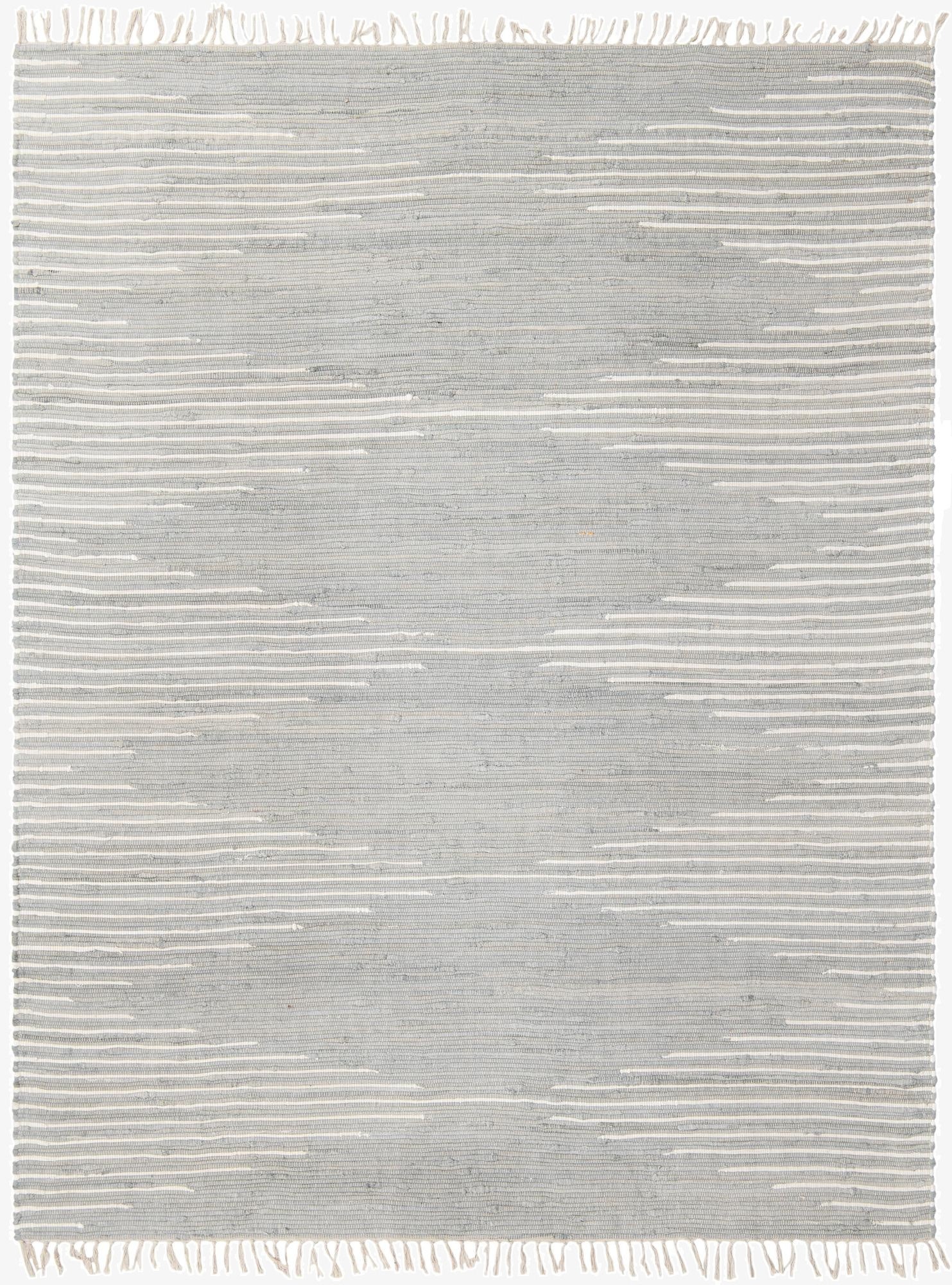 7' 10 x 10'  Hand Woven Chindi Cotton Rug