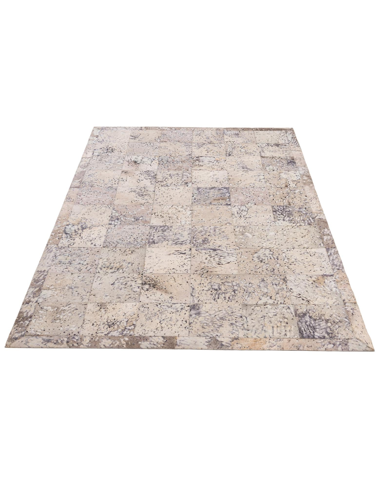 5' 4 x 8' 2 Cowhide - Patchwork Rug