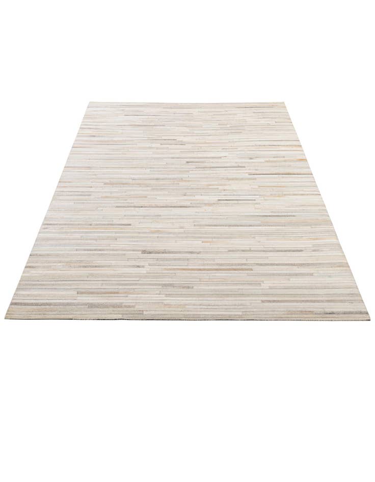 Detail image of 5' 1 x 8' 2 Cowhide - Patchwork Rug