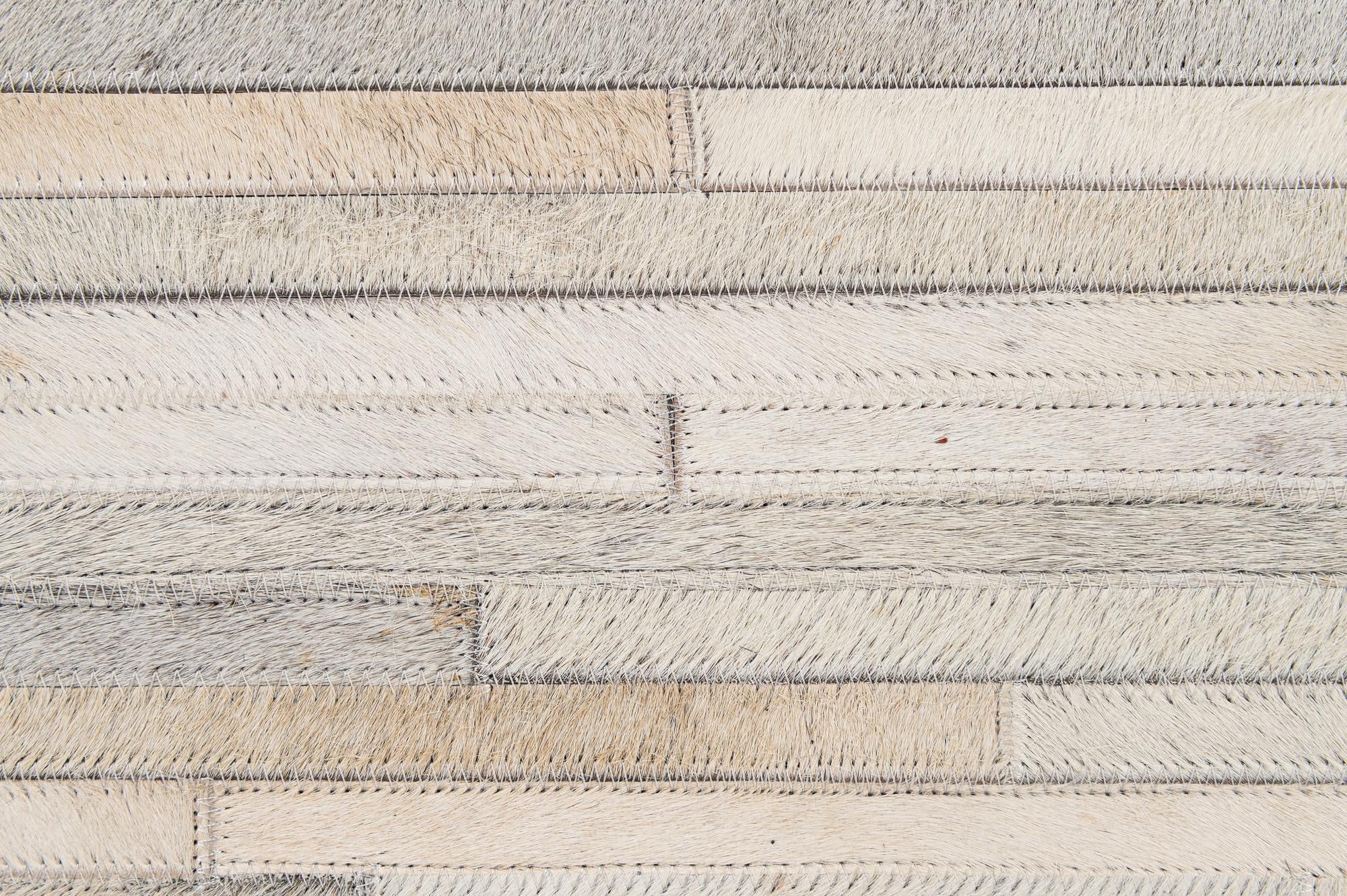 5' 1 x 8' 2 Cowhide - Patchwork Rug