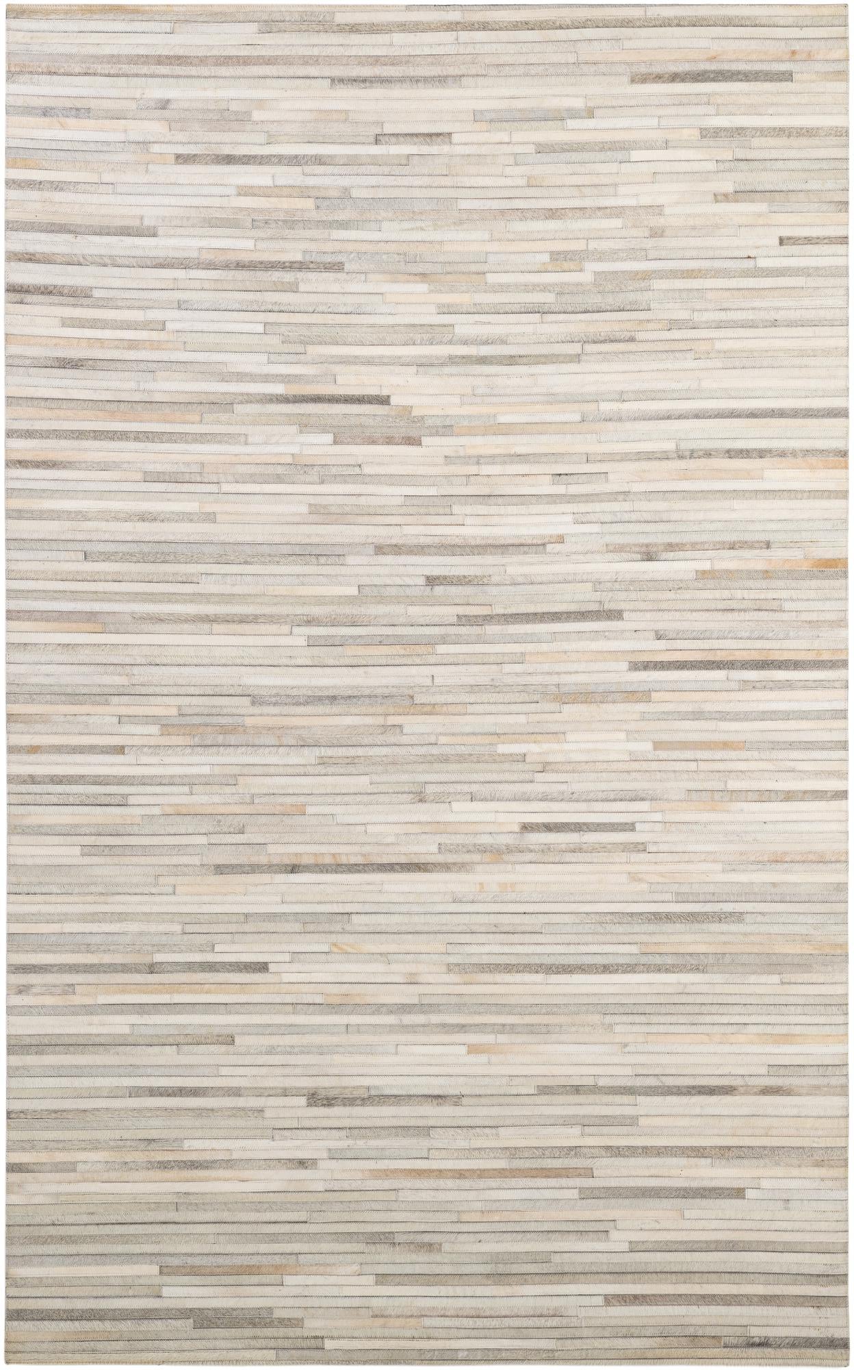 5' 1 x 8' 2 Cowhide - Patchwork Rug