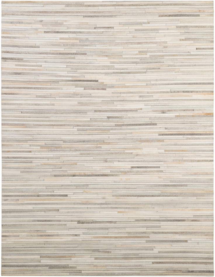 Detail image of 5' 1 x 8' 2 Cowhide - Patchwork Rug