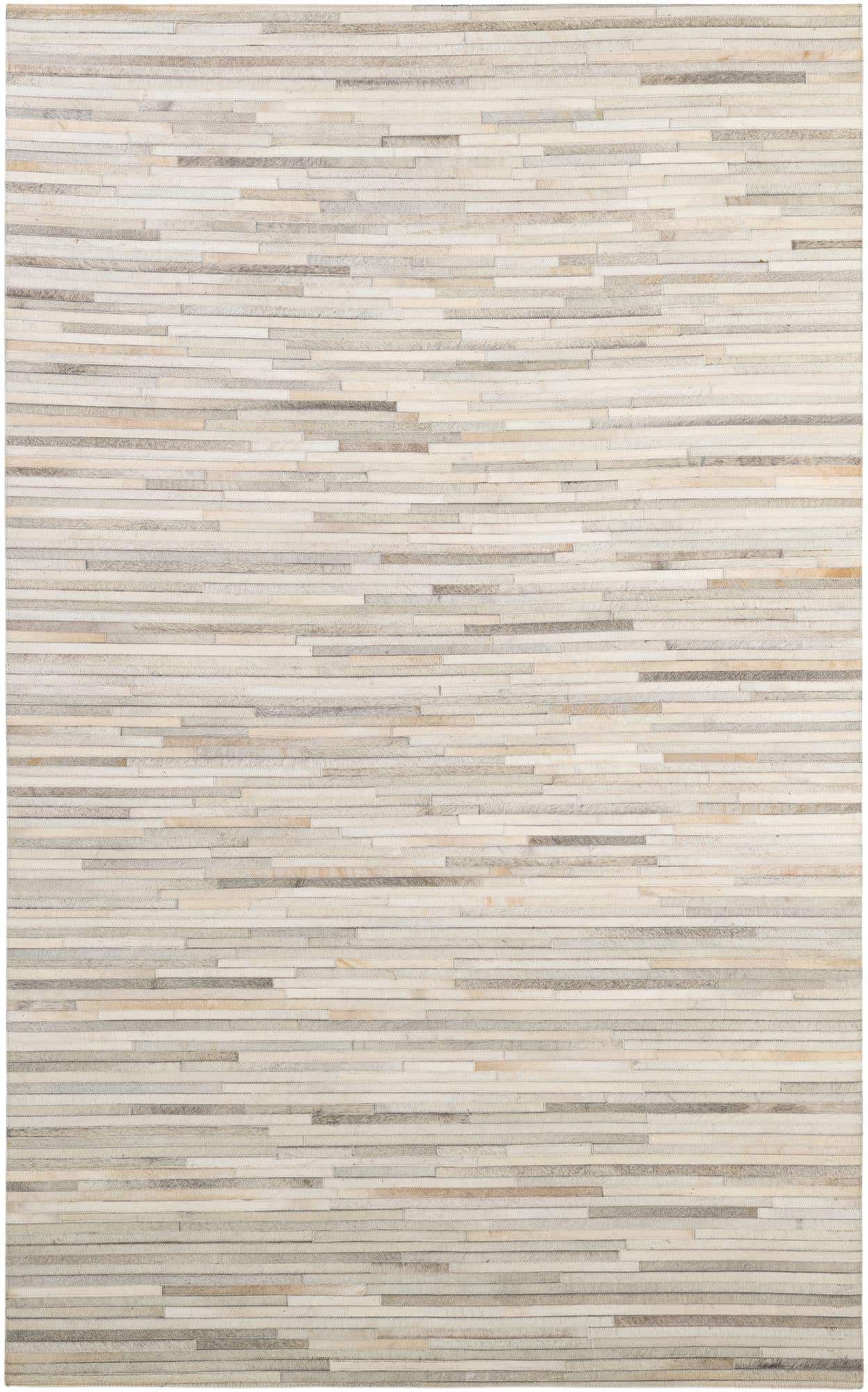 5' 1 x 8' 2 Cowhide - Patchwork Rug