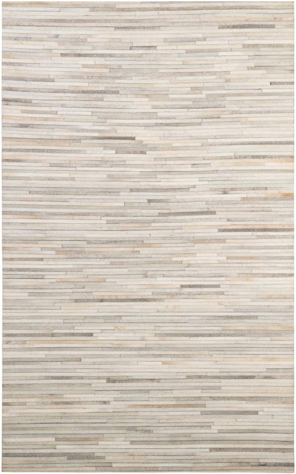 Detail image of 5' 1 x 8' 2 Cowhide - Patchwork Rug