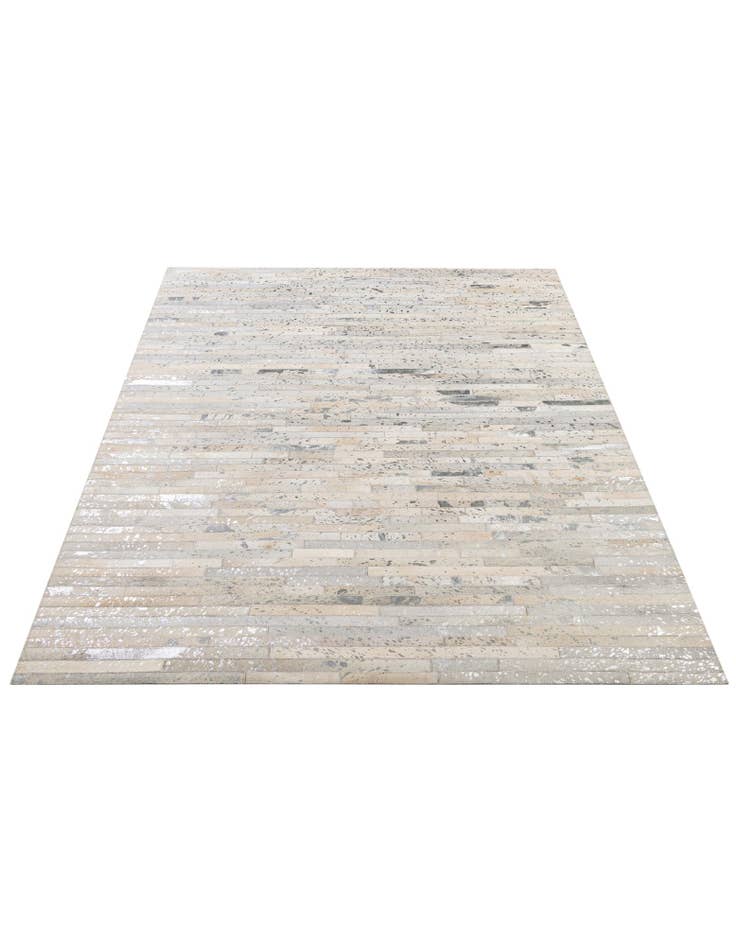 Detail image of 5' 2 x 7' 11 Cowhide - Patchwork Rug