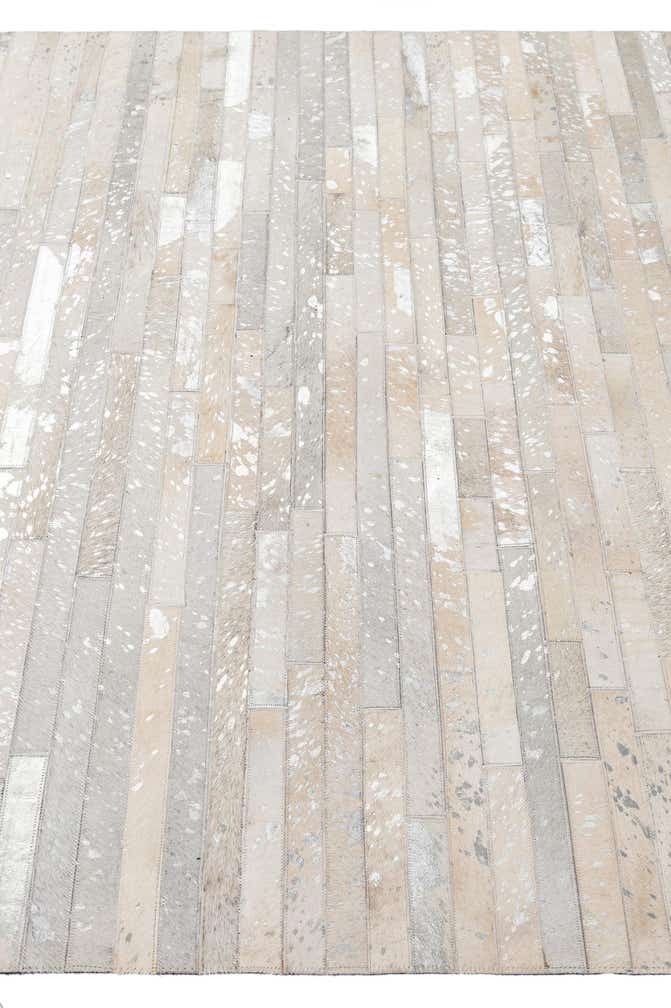 5' 2 x 7' 11 Cowhide - Patchwork Rug