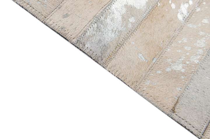 5' 2 x 7' 11 Cowhide - Patchwork Rug