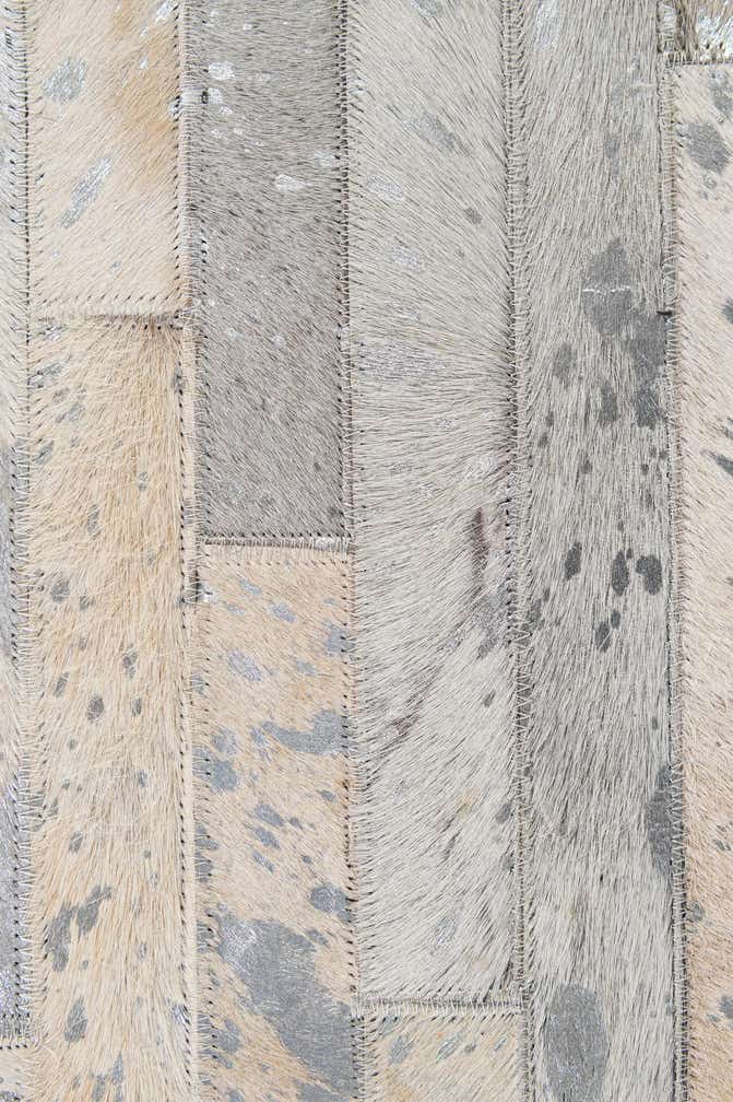 5' 2 x 7' 11 Cowhide - Patchwork Rug