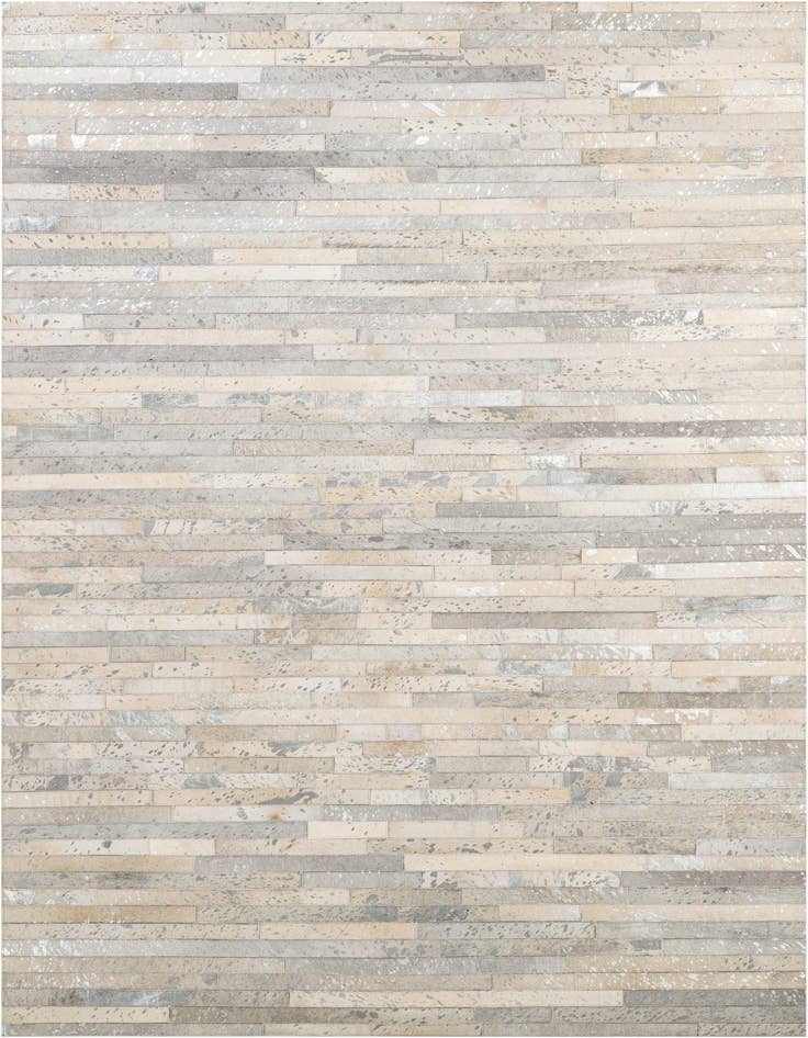 Detail image of 5' 2 x 7' 11 Cowhide - Patchwork Rug