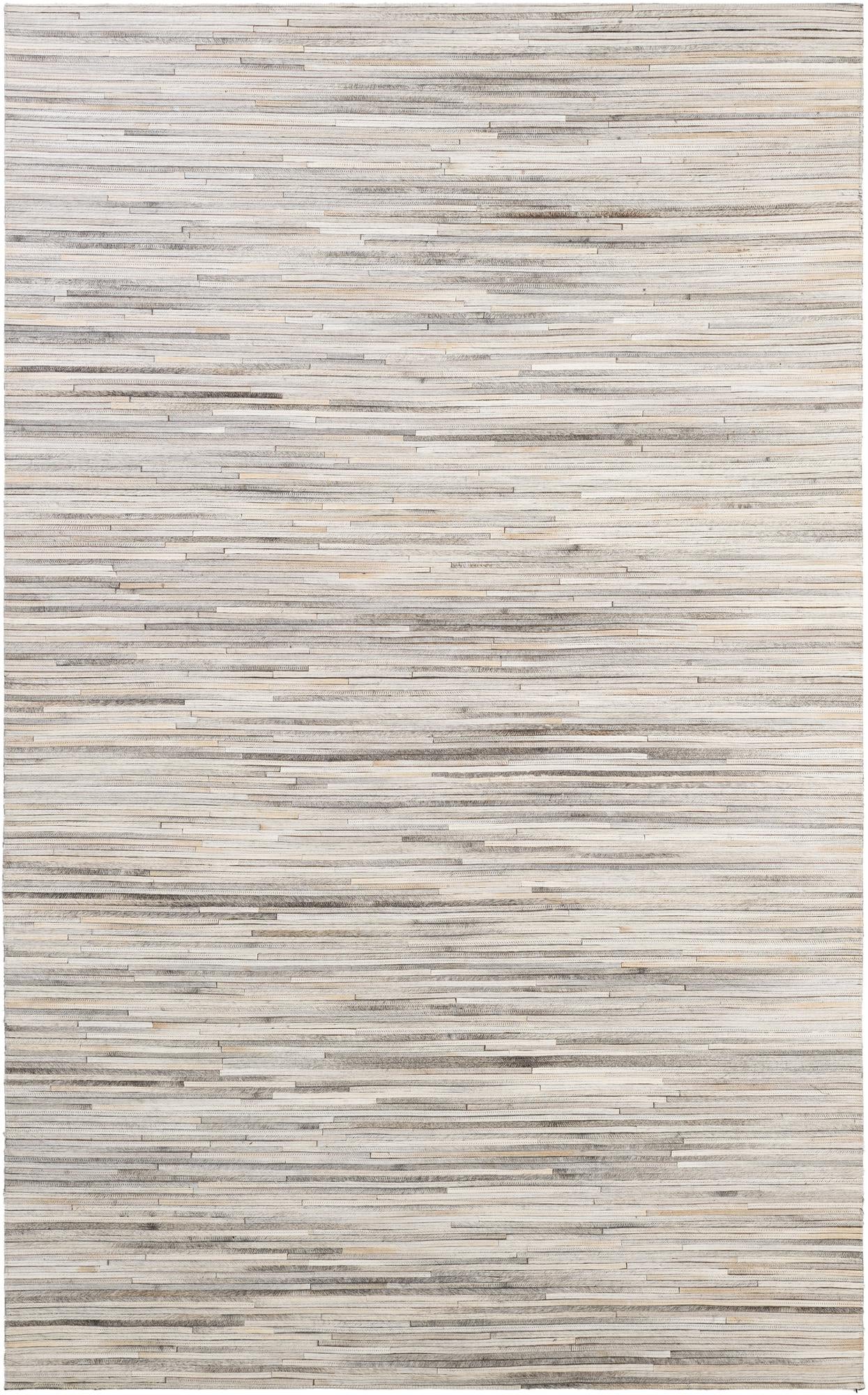5' 1 x 8' 2 Cowhide - Patchwork Rug