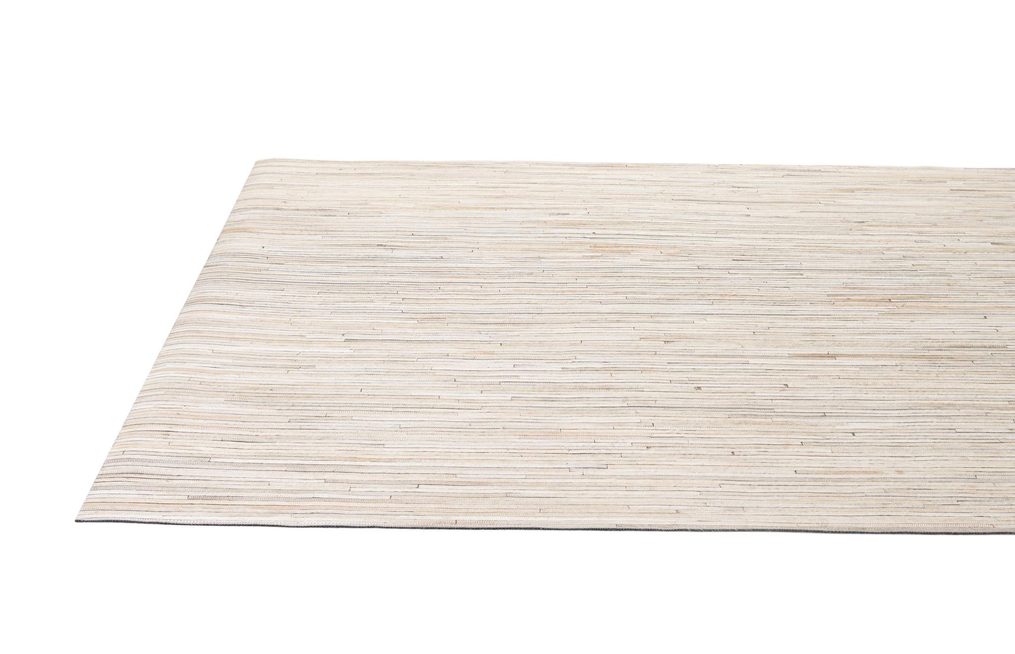 5' 2 x 7' 11 Cowhide - Patchwork Rug