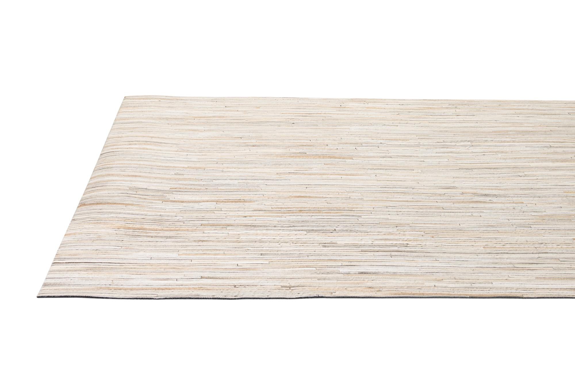 5' x 7' 11 Cowhide - Patchwork Rug