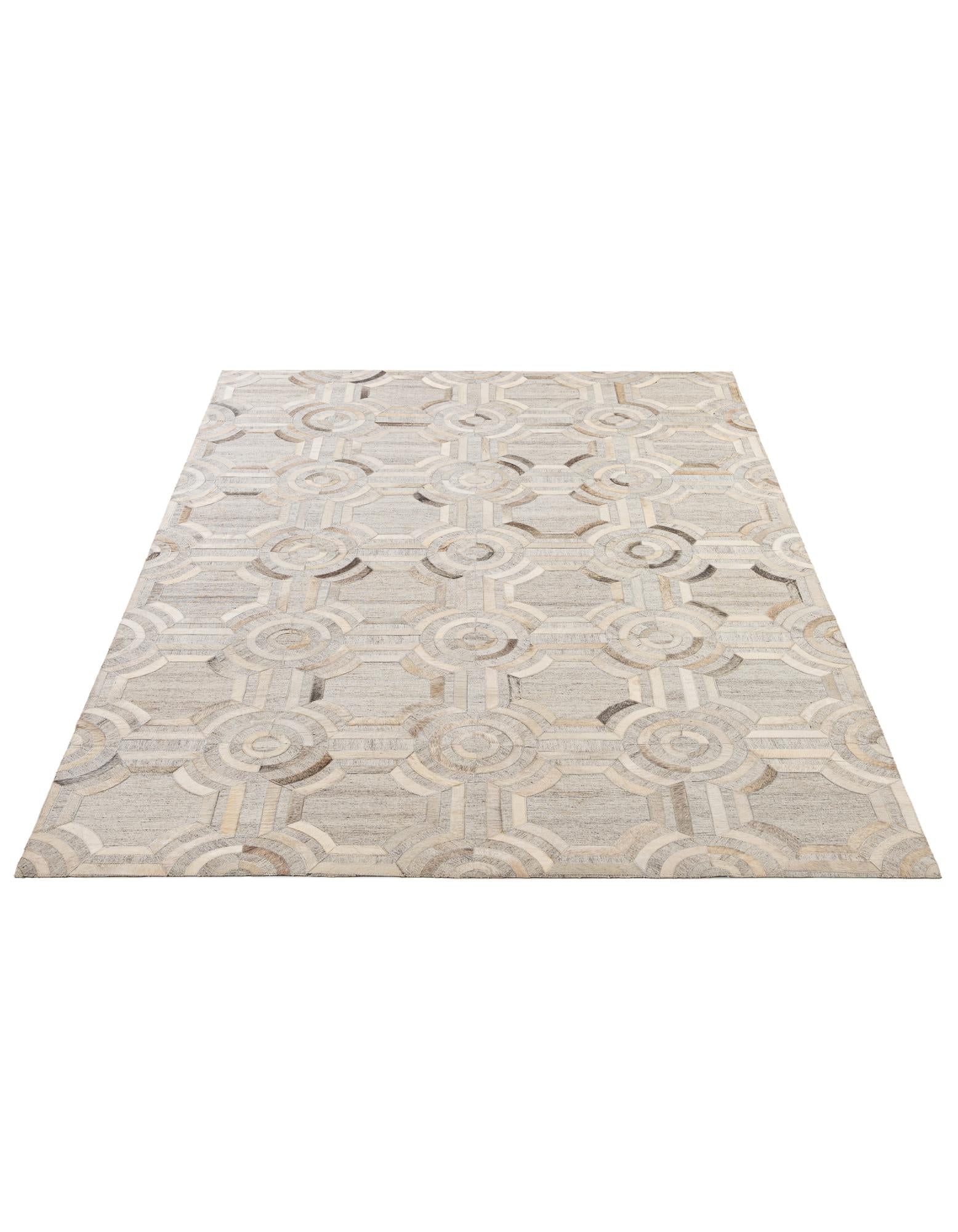 5' 2 x 7' 9 Cowhide - Patchwork Rug