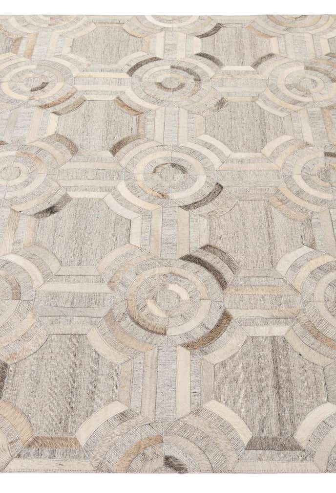 5' 2 x 7' 9 Cowhide - Patchwork Rug