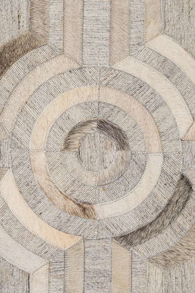 5' 2 x 7' 9 Cowhide - Patchwork Rug