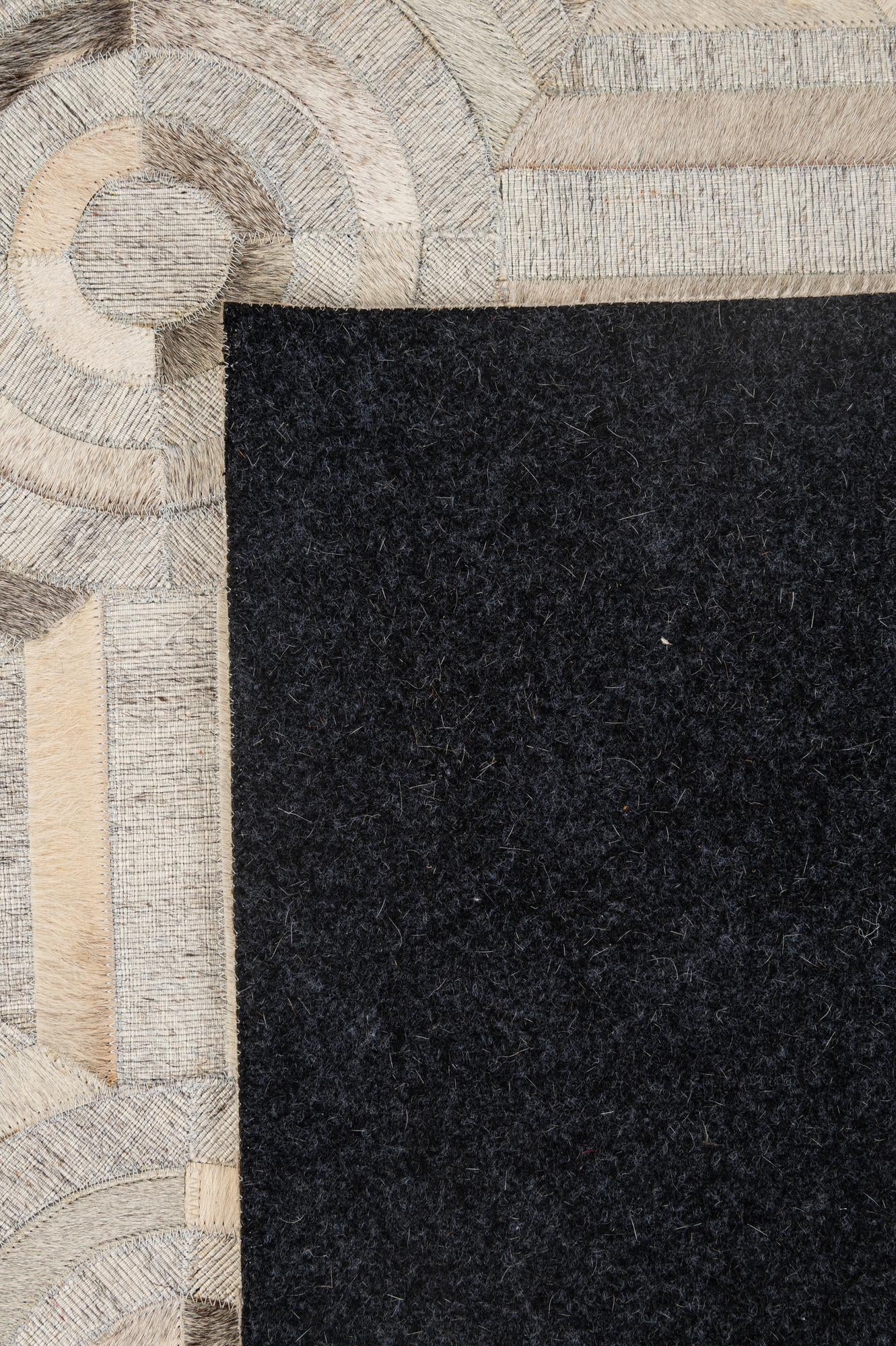 5' 2 x 7' 9 Cowhide - Patchwork Rug