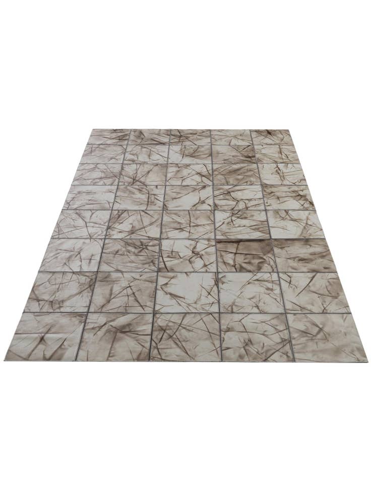Detail image of 5' x 7' 11 Cowhide - Patchwork Rug