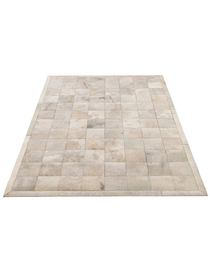 Detail image of 4' 5 x 6' 5 Cowhide - Patchwork Rug