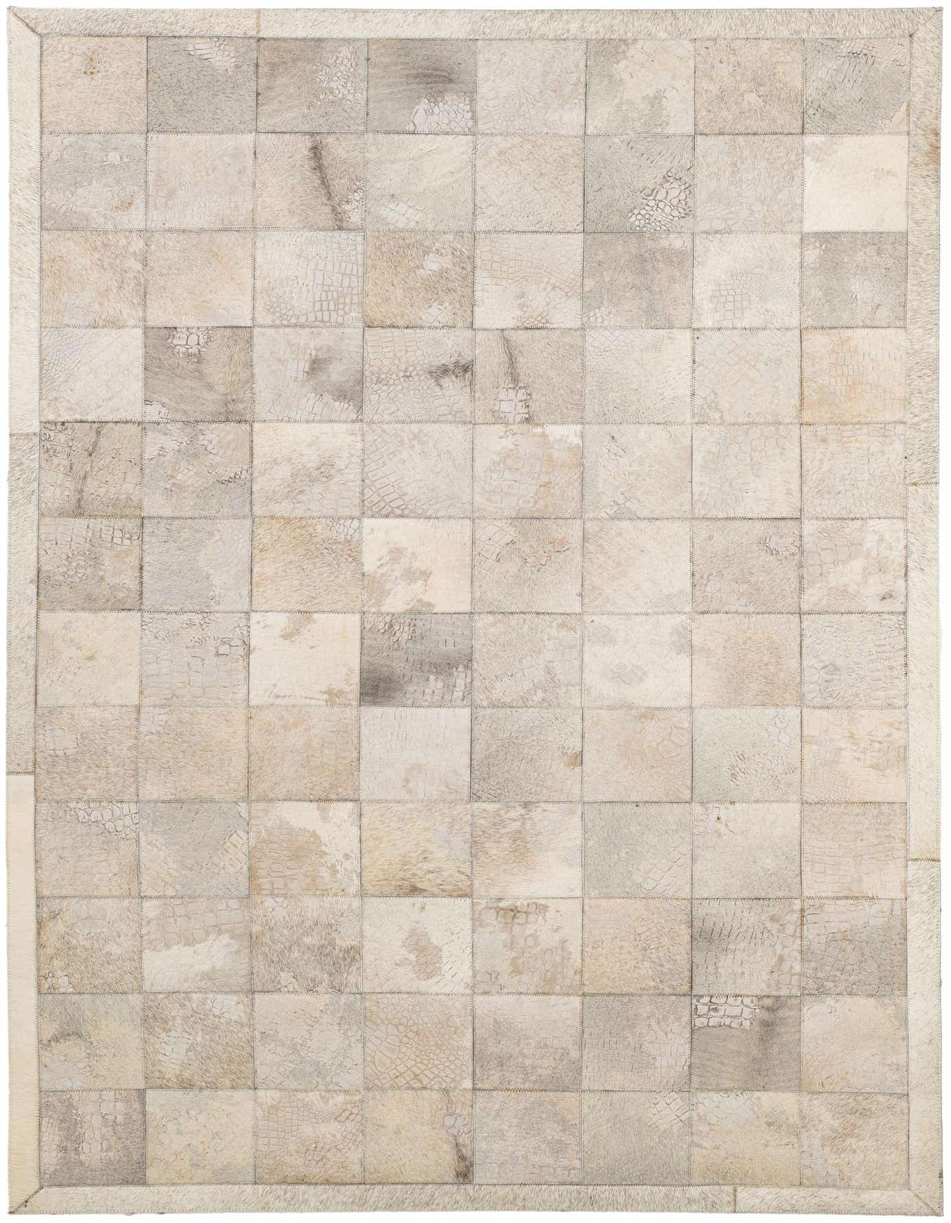 Primary image 4' 5 x 6' 5 Cowhide - Patchwork Rug