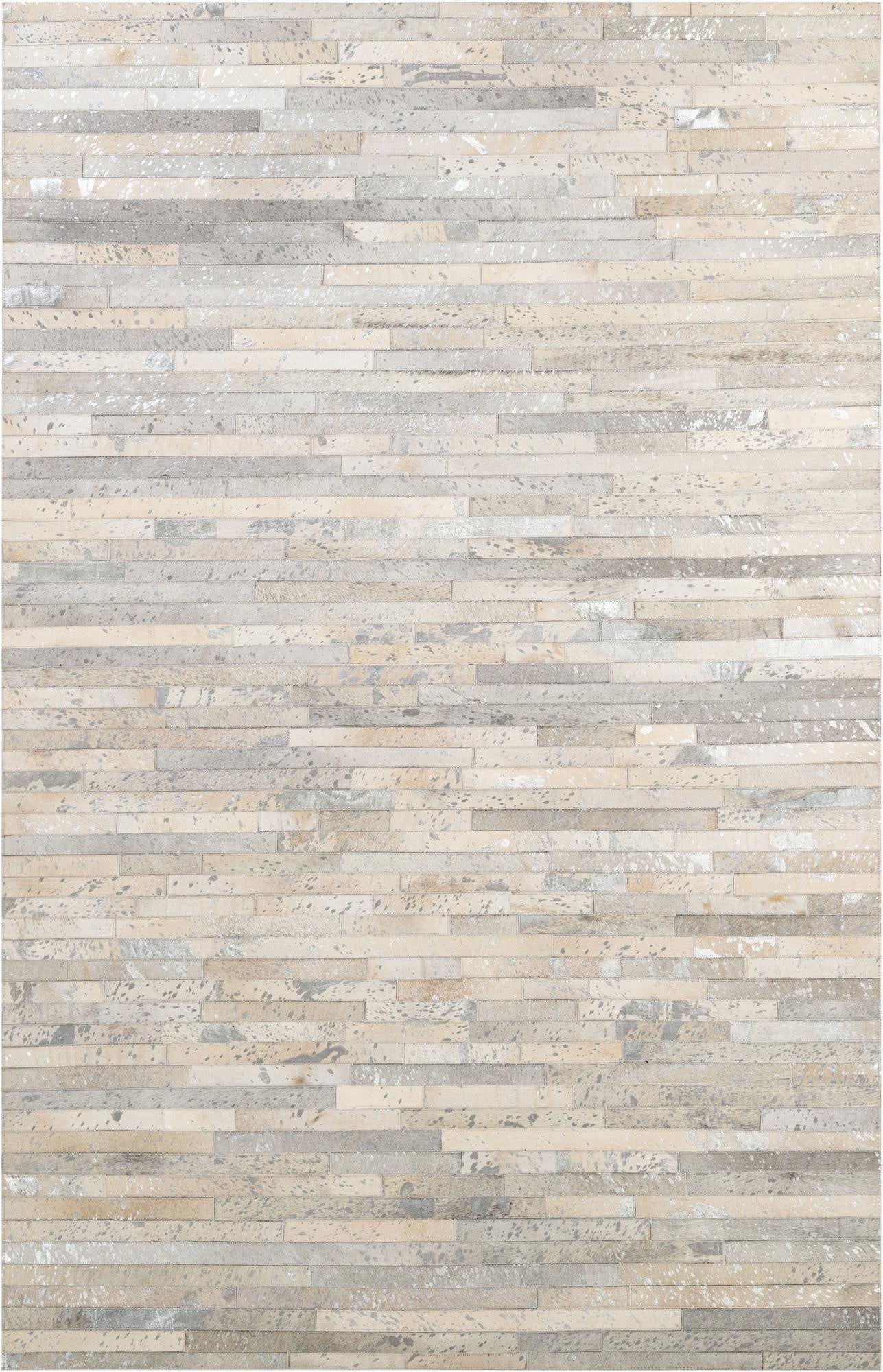 5' 2 x 7' 11 Cowhide - Patchwork Rug