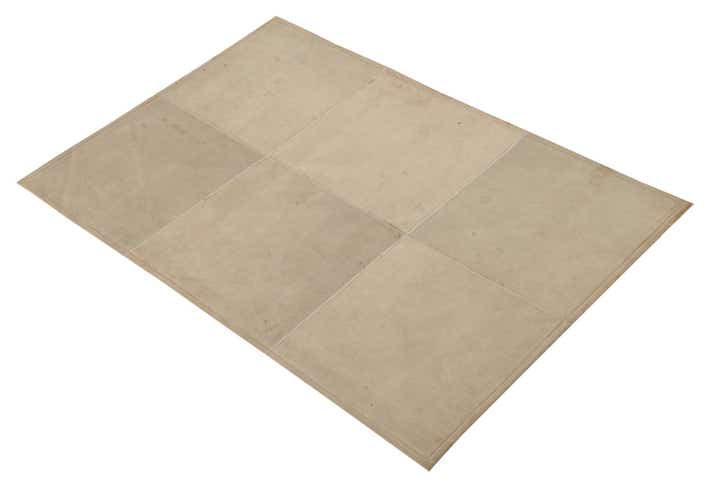 2' x 3' Cowhide Leather Rug