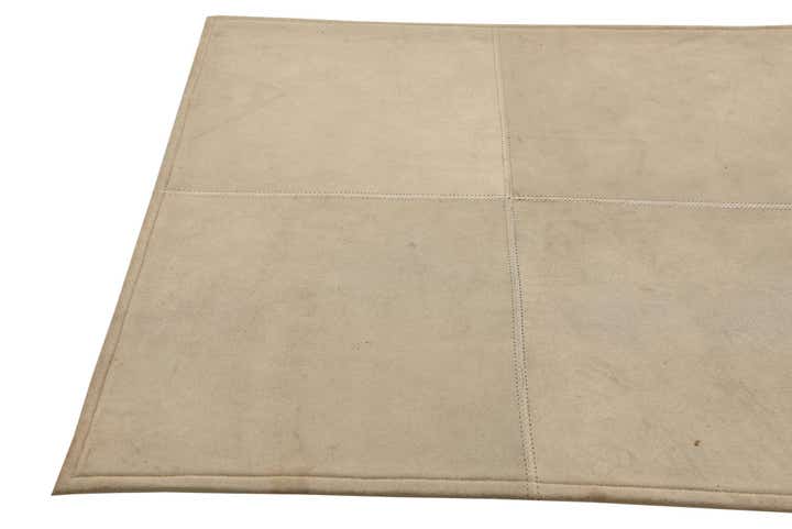 2' x 3' Cowhide Leather Rug