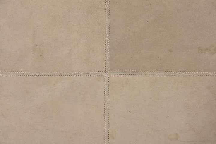 2' x 3' Cowhide Leather Rug