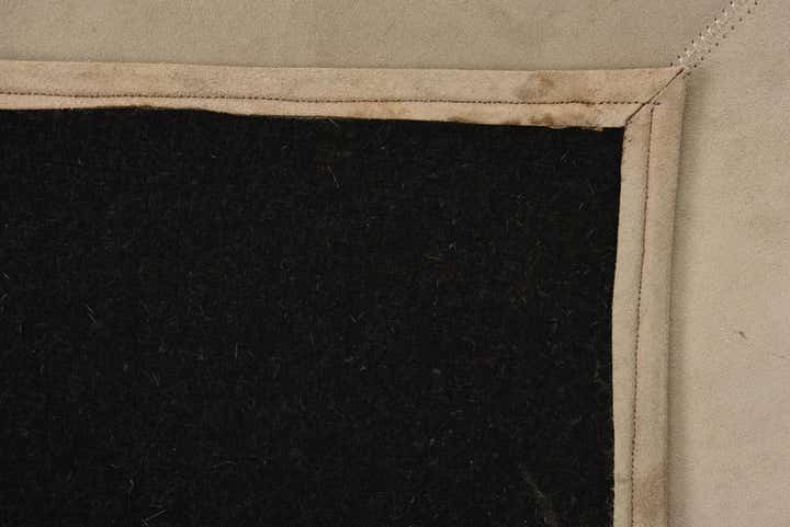 2' x 3' Cowhide Leather Rug